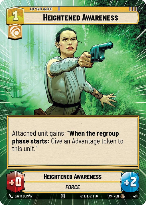 Image for Heightened Awareness (Hyperspace) (491) [Ashes of the Empire] {ASH} - Star Wars: Unlimited