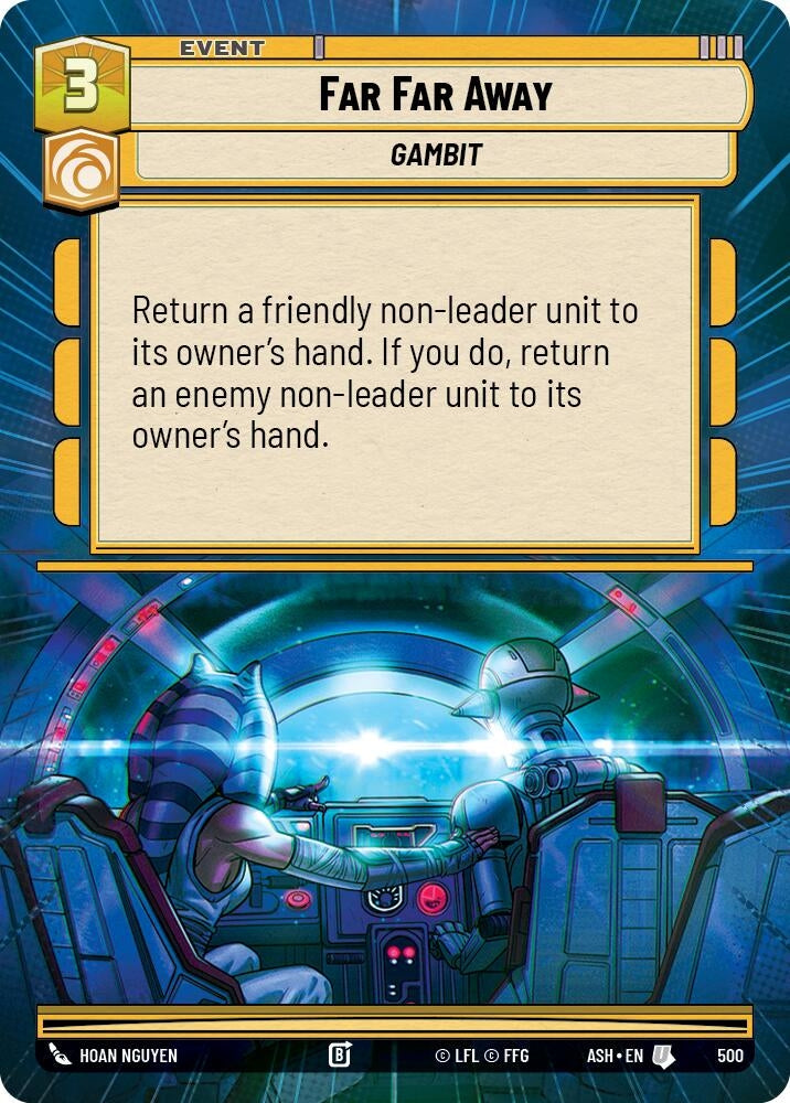 Image for Far Far Away (Hyperspace) (500) [Ashes of the Empire] {ASH} - Star Wars: Unlimited