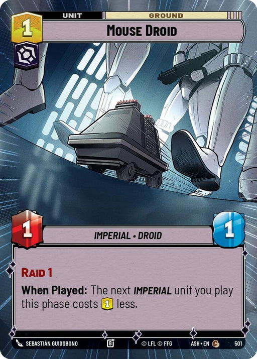Image for Mouse Droid (Hyperspace) (501) [Ashes of the Empire] {ASH} - Star Wars: Unlimited
