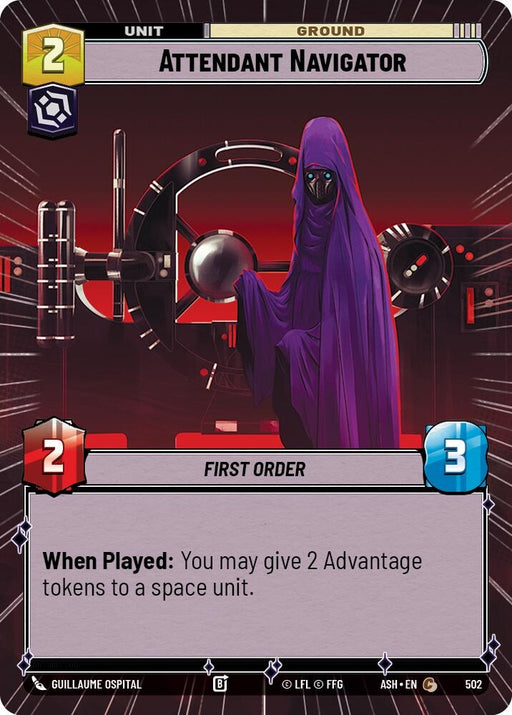 Image for Attendant Navigator (Hyperspace) (502) [Ashes of the Empire] {ASH} - Star Wars: Unlimited