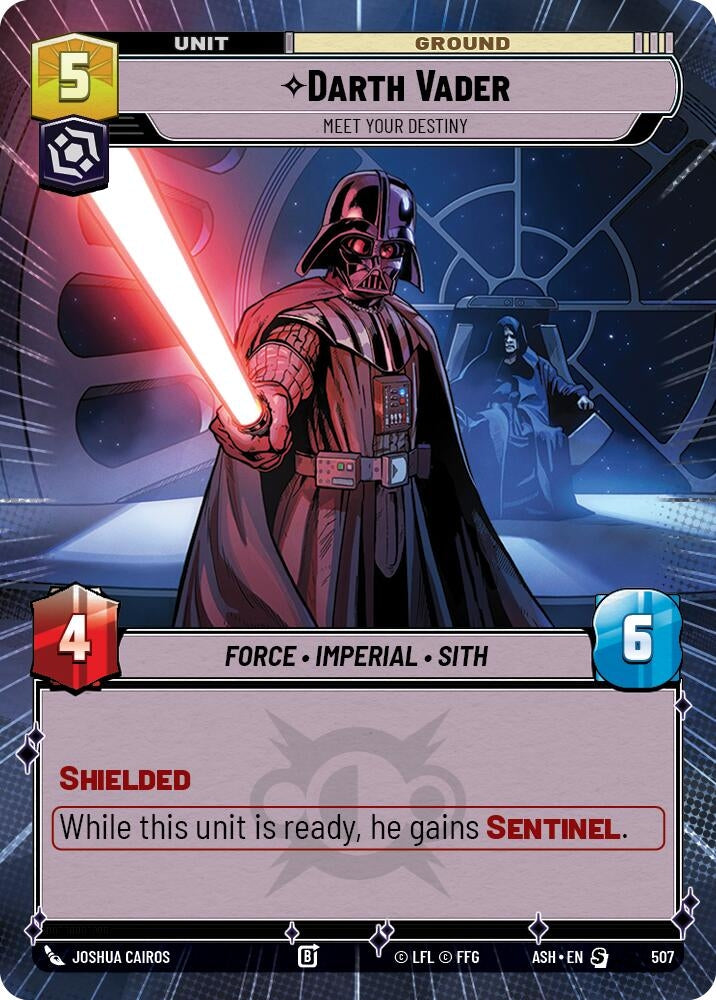 Image for Darth Vader - Meet Your Destiny (Hyperspace) (507) [Ashes of the Empire] {ASH} - Star Wars: Unlimited