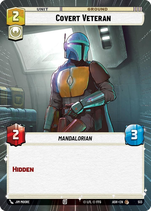 Image for Covert Veteran (Hyperspace) (513) [Ashes of the Empire] {ASH} - Star Wars: Unlimited