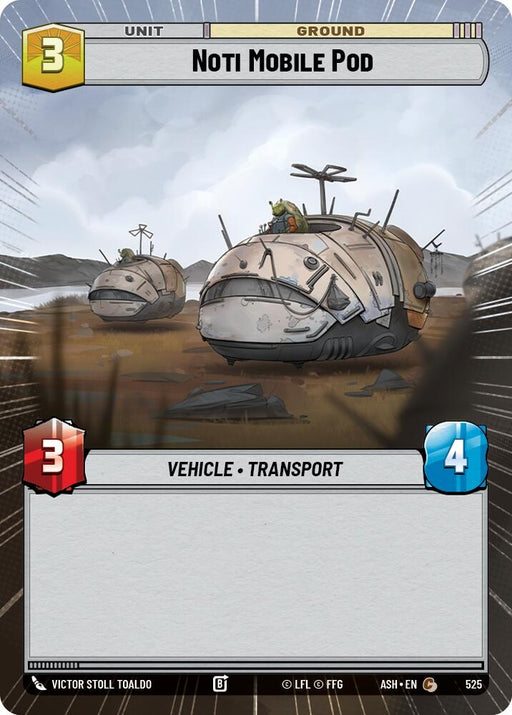 Image for Noti Mobile Pod (Hyperspace) (525) [Ashes of the Empire] {ASH} - Star Wars: Unlimited