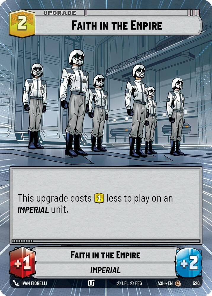 Image for Faith in the Empire (Hyperspace) (526) [Ashes of the Empire] {ASH} - Star Wars: Unlimited