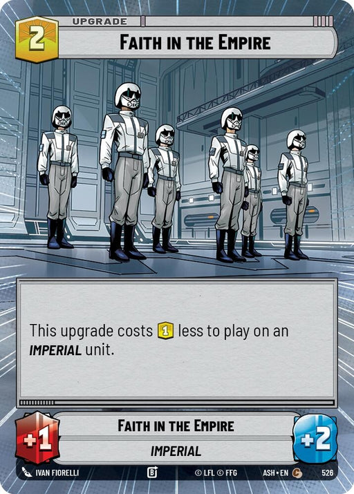 Image for Faith in the Empire (Hyperspace) (526) [Ashes of the Empire] {ASH} - Star Wars: Unlimited