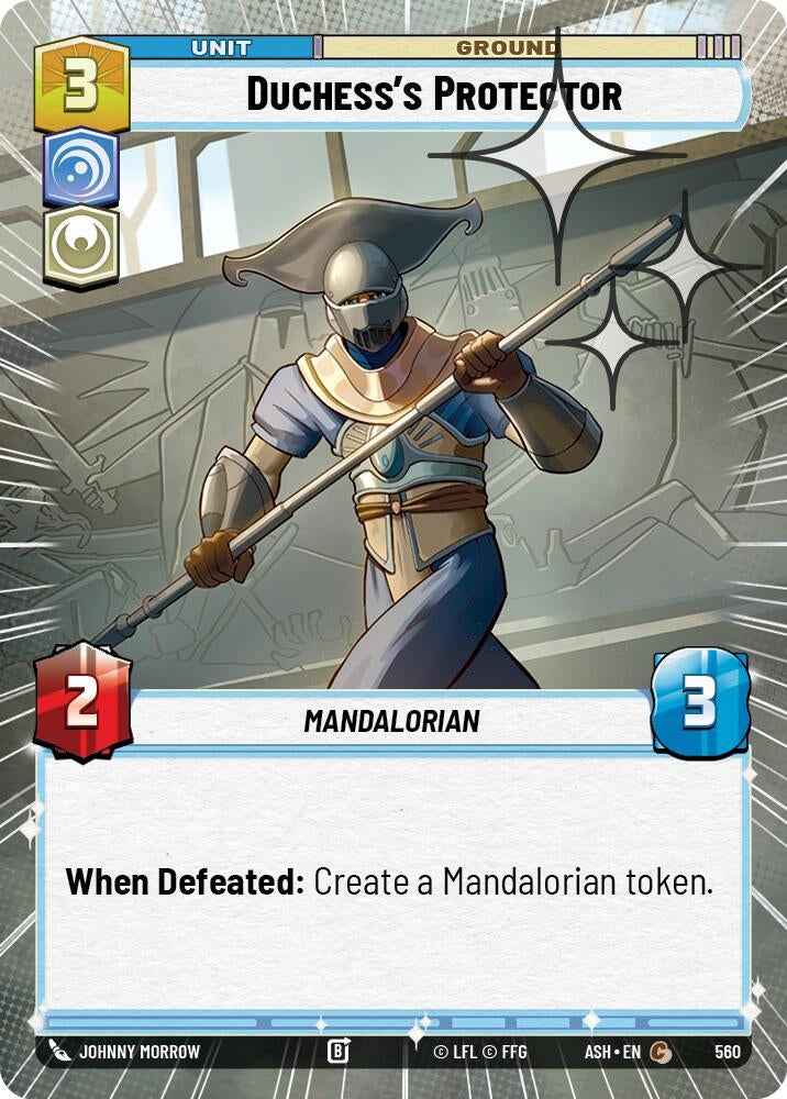 Image for Duchess's Protector (Hyperspace Foil) (560) [Ashes of the Empire] {ASH} - Star Wars: Unlimited