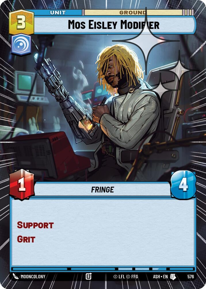 Image for Mos Eisley Modifier (Hyperspace Foil) (576) [Ashes of the Empire] {ASH} - Star Wars: Unlimited