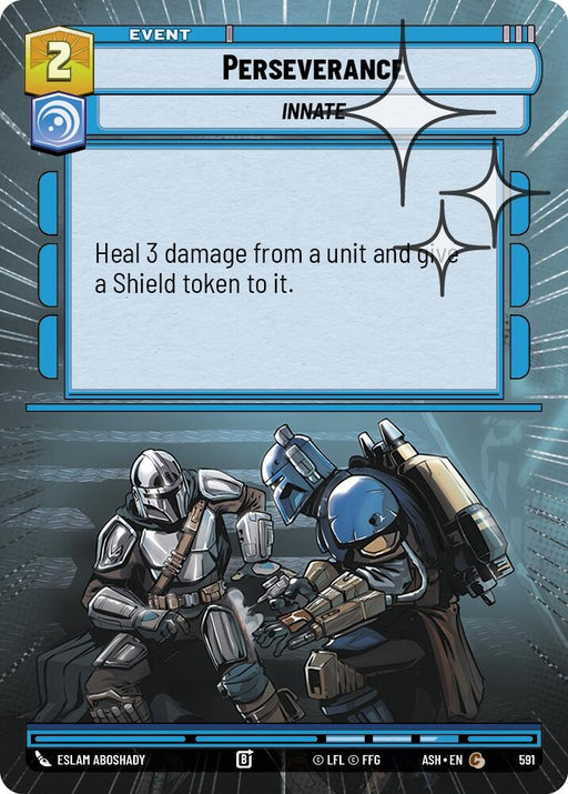 Image for Perseverance (Hyperspace Foil) (591) [Ashes of the Empire] {ASH} - Star Wars: Unlimited