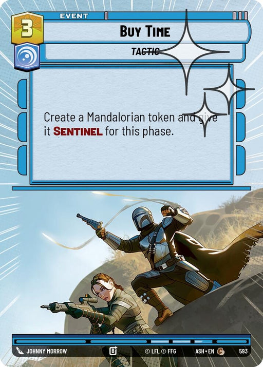 Image for Buy Time (Hyperspace Foil) (593) [Ashes of the Empire] {ASH} - Star Wars: Unlimited