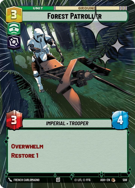 Image for Forest Patroller (Hyperspace Foil) (598) [Ashes of the Empire] {ASH} - Star Wars: Unlimited