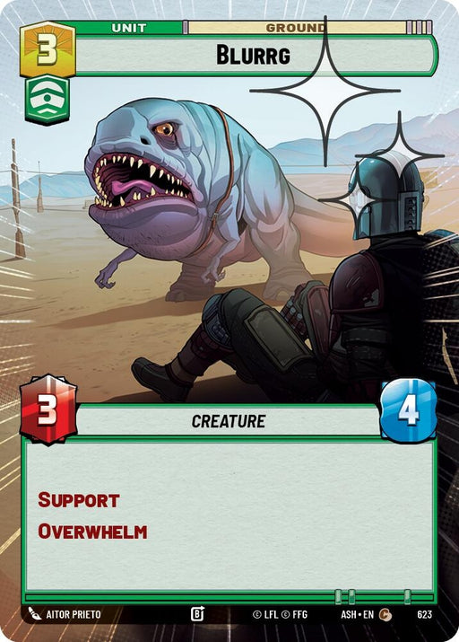 Image for Blurrg (Hyperspace Foil) (623) [Ashes of the Empire] {ASH} - Star Wars: Unlimited