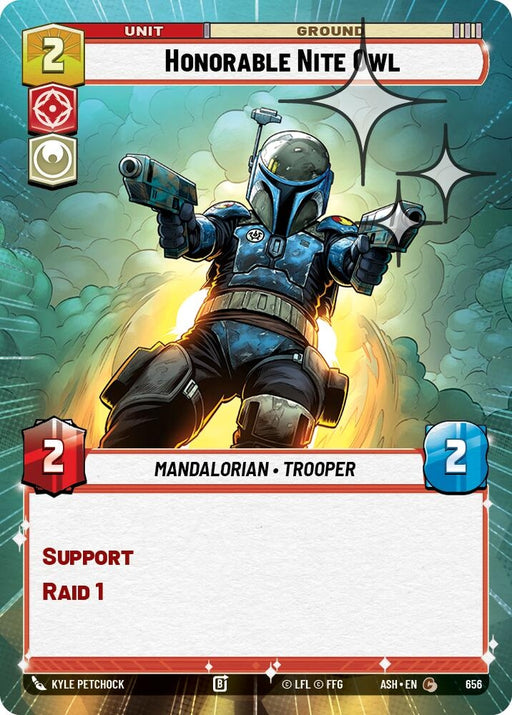 Image for Honorable Nite Owl (Hyperspace Foil) (656) [Ashes of the Empire] {ASH} - Star Wars: Unlimited