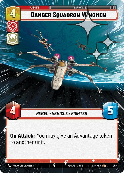 Image for Danger Squadron Wingmen (Hyperspace Foil) (659) [Ashes of the Empire] {ASH} - Star Wars: Unlimited