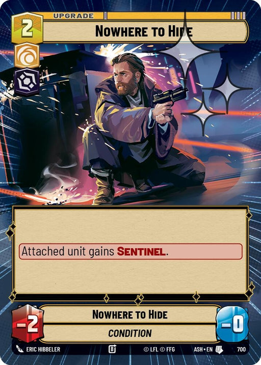 Image for Nowhere to Hide (Hyperspace Foil) (700) [Ashes of the Empire] {ASH} - Star Wars: Unlimited