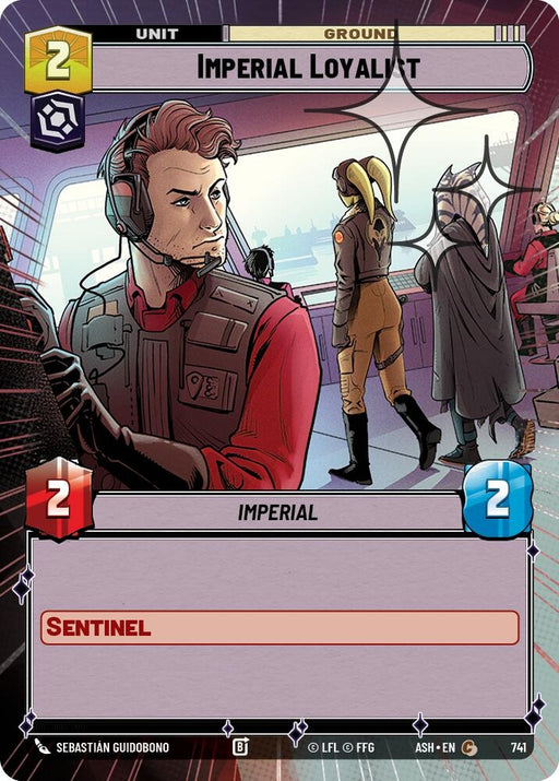 Image for Imperial Loyalist (Hyperspace Foil) (741) [Ashes of the Empire] {ASH} - Star Wars: Unlimited