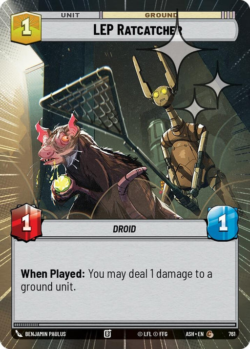Image for LEP Ratcatcher (Hyperspace Foil) (761) [Ashes of the Empire] {ASH} - Star Wars: Unlimited