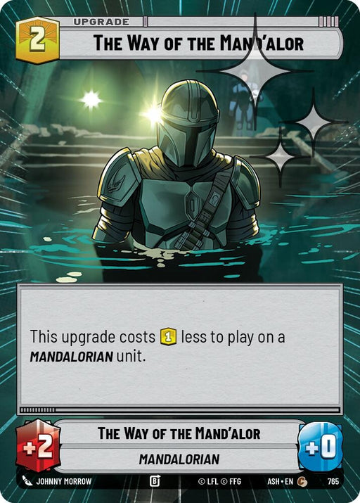 Image for The Way of the Mand'alor (Hyperspace Foil) (765) [Ashes of the Empire] {ASH} - Star Wars: Unlimited