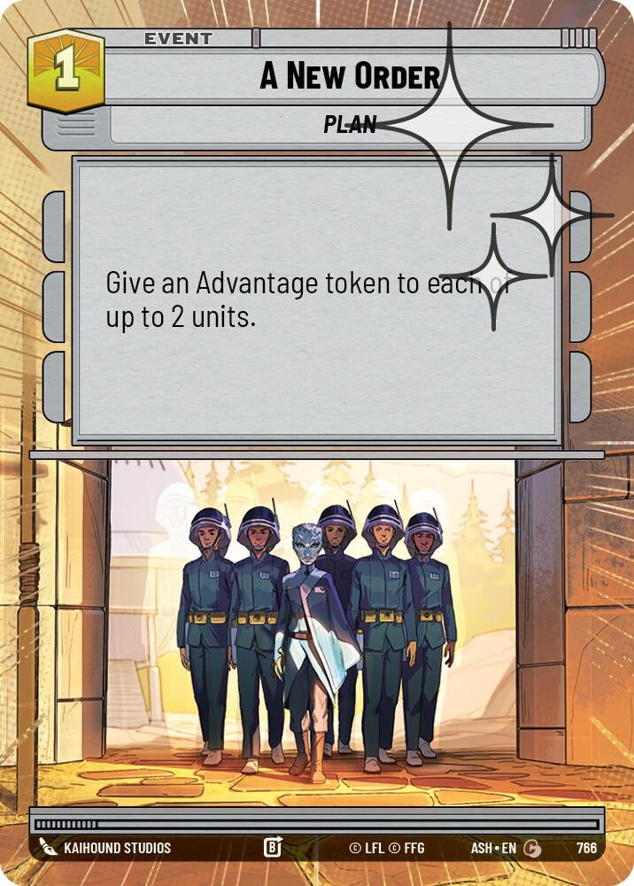Image for A New Order (Hyperspace Foil) (766) [Ashes of the Empire] {ASH} - Star Wars: Unlimited