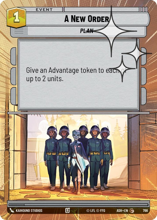 Image for A New Order (Hyperspace Foil) (766) [Ashes of the Empire] {ASH} - Star Wars: Unlimited