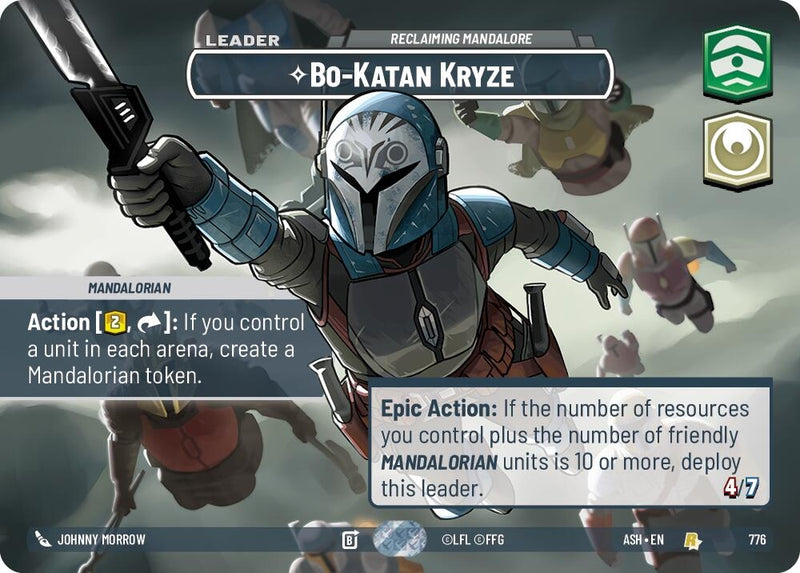 Image for Bo-Katan Kryze - Reclaiming Mandalore (Showcase) (776) [Ashes of the Empire] {ASH} - Star Wars: Unlimited