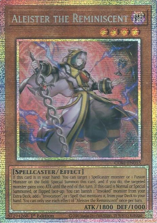 Image for Aleister the Reminiscent (Starlight Rare) (CORI-EN015) [Chaos Origins] {CORI} - YuGiOh