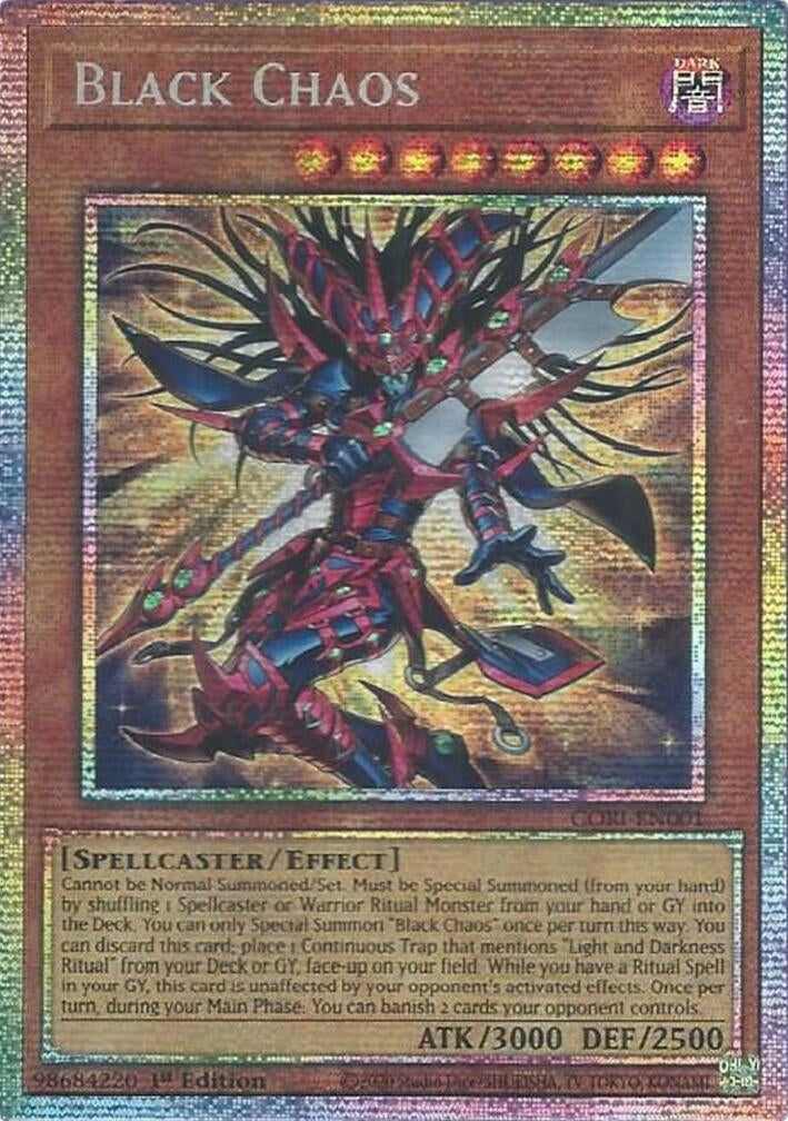 Image for Black Chaos (Starlight Rare) (CORI-EN001) [Chaos Origins] {CORI} - YuGiOh