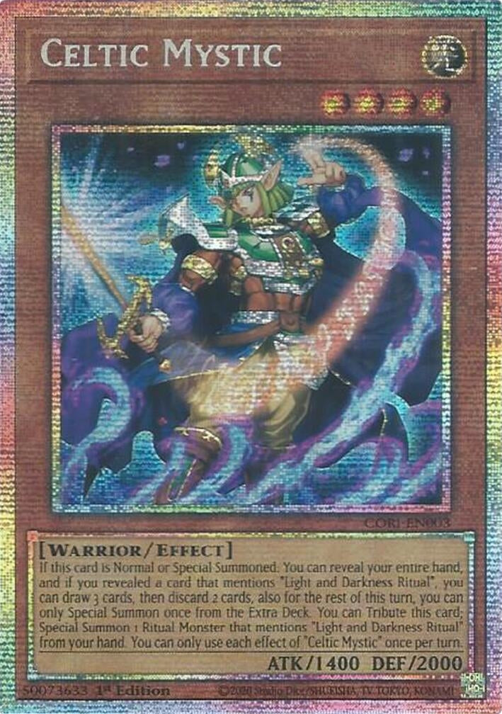Image for Celtic Mystic (Starlight Rare) (CORI-EN003) [Chaos Origins] {CORI} - YuGiOh