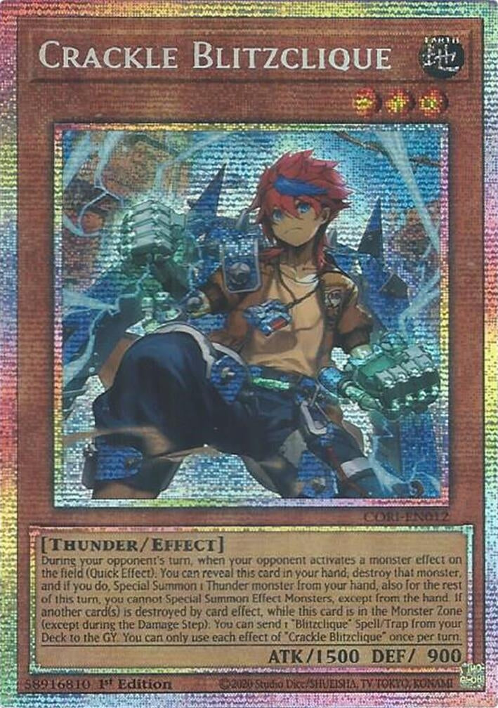 Image for Crackle Blitzclique (Starlight Rare) (CORI-EN012) [Chaos Origins] {CORI} - YuGiOh