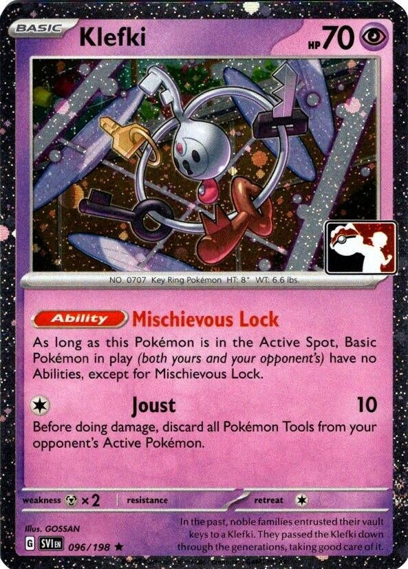 Image for Klefki - 096/198 (Cosmos Holo) (096/198) [Prize Pack Series Cards] - Pokemon