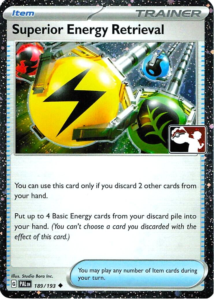 Image for Superior Energy Retrieval - 189/193 (Cosmos Holo) (189/193) [Prize Pack Series Cards] - Pokemon
