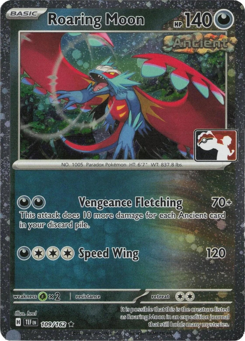 Image for Roaring Moon - 109/162 (Cosmos Holo) (109/162) [Prize Pack Series Cards] - Pokemon