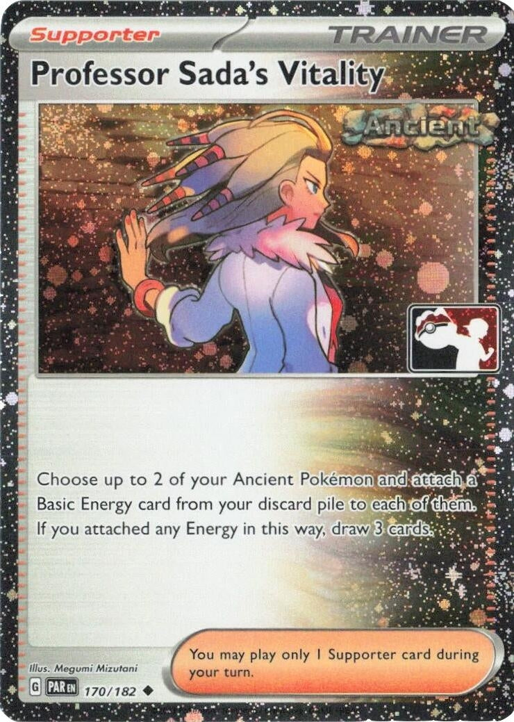 Image for Professor Sada's Vitality - 170/182 (Cosmos Holo) (170/182) [Prize Pack Series Cards] - Pokemon