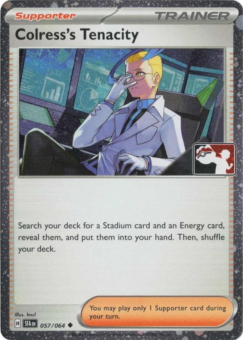 Image for Colress's Tenacity - 057/064 (Cosmos Holo) (057/064) [Prize Pack Series Cards] - Pokemon