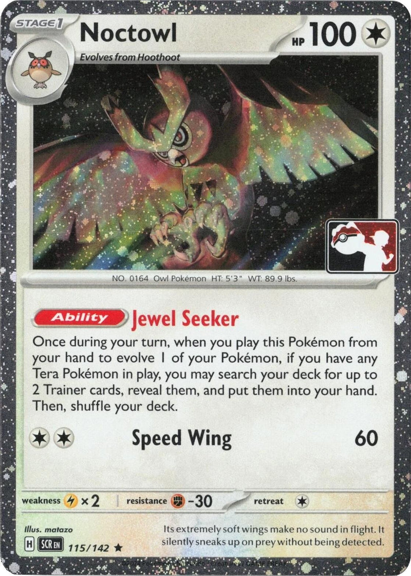Image for Noctowl - 115/142 (Cosmos Holo) (115/142) [Prize Pack Series Cards] - Pokemon