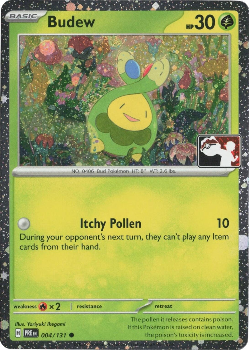Image for Budew - 004/131 (Cosmos Holo) (004/131) [Prize Pack Series Cards] - Pokemon