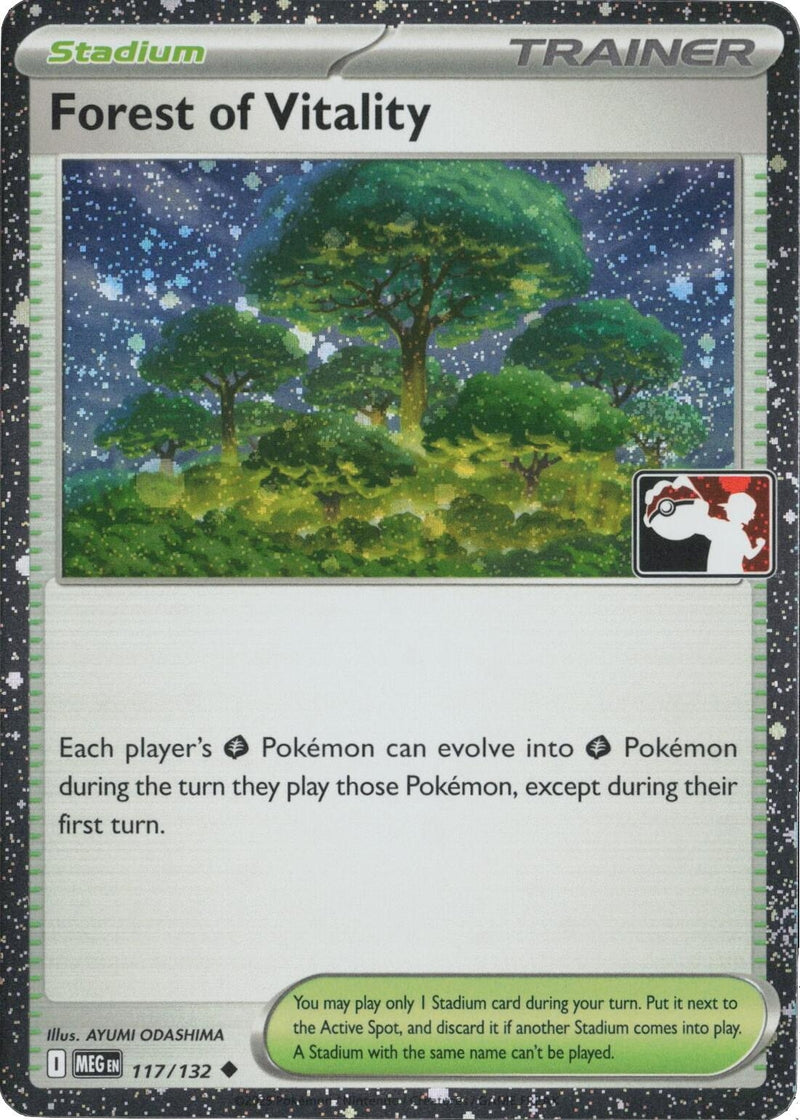 Image for Forest of Vitality - 117/132 (Cosmos Holo) (117/132) [Prize Pack Series Cards] - Pokemon
