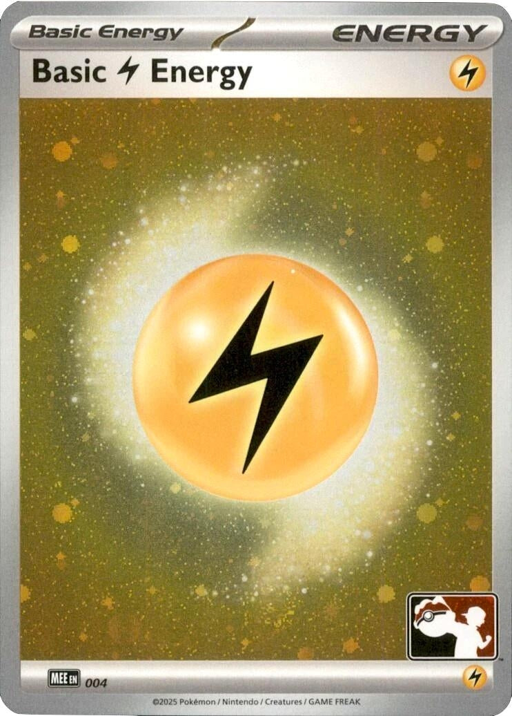 Image for Basic Lightning Energy - MEE 004 (Cosmos Holo) (004) [Prize Pack Series Cards] - Pokemon