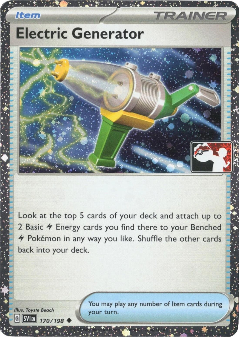 Image for Electric Generator - 170/198 (Cosmos Holo) (170/198) [Prize Pack Series Cards] - Pokemon