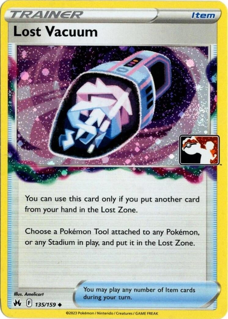 Image for Lost Vacuum - 135/159 (Cosmos Holo) (135/159) [Prize Pack Series Cards] - Pokemon