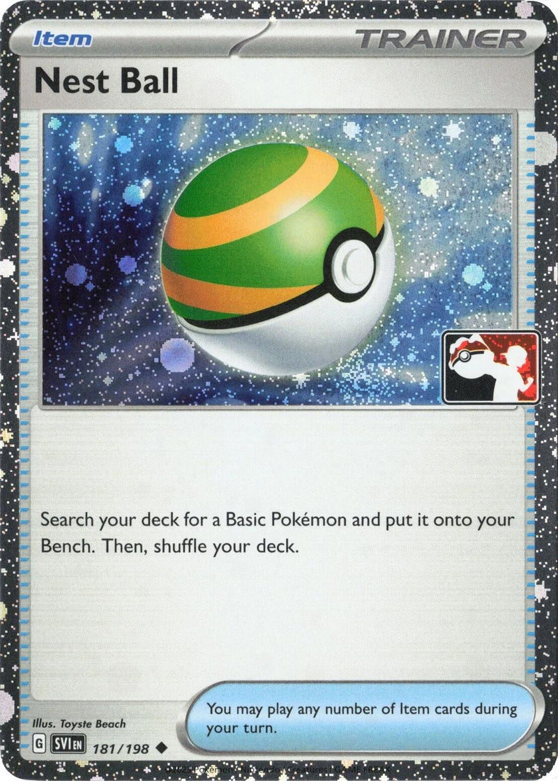 Image for Nest Ball - 181/198 (Cosmos Holo) (181/198) [Prize Pack Series Cards] - Pokemon