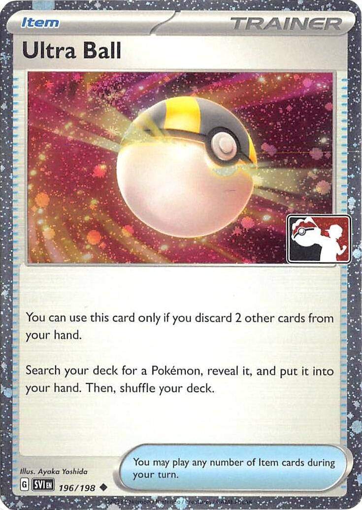 Image for Ultra Ball - 196/198 (Cosmos Holo) (196/198) [Prize Pack Series Cards] - Pokemon