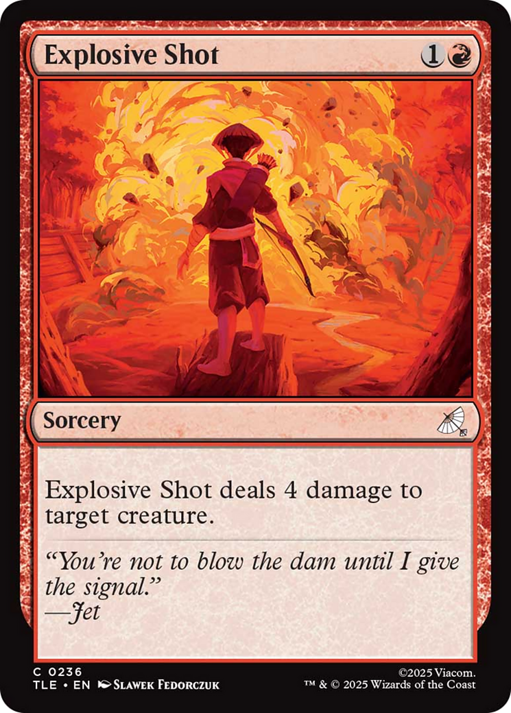 Explosive Shot (0236) (236) [Avatar: The Last Airbender: Eternal-Legal]