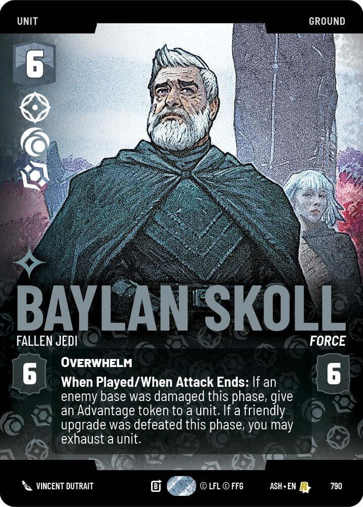Image for Baylan Skoll - Fallen Jedi (Prestige) (790) [Ashes of the Empire] {ASH} - Star Wars: Unlimited