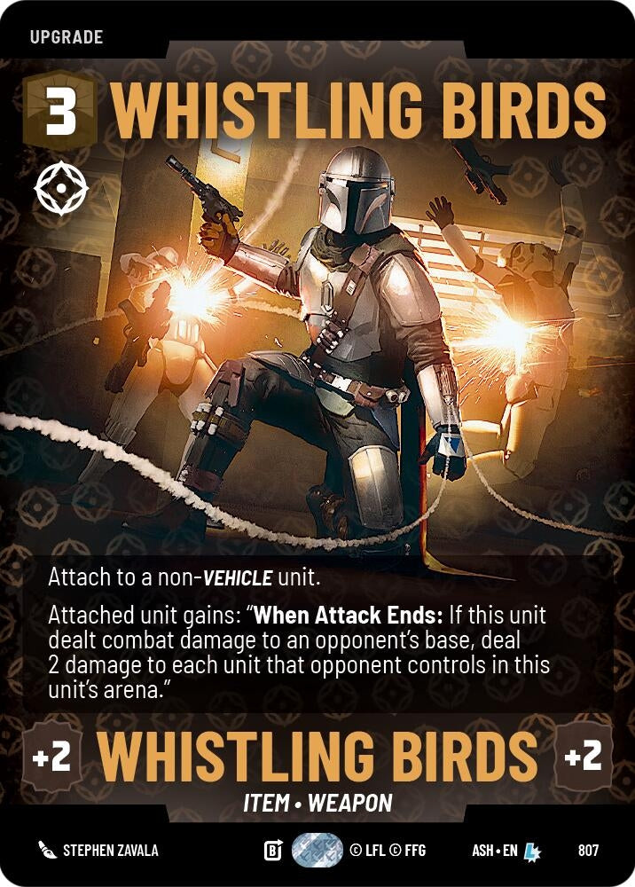 Image for Whistling Birds (Prestige) (807) [Ashes of the Empire] {ASH} - Star Wars: Unlimited