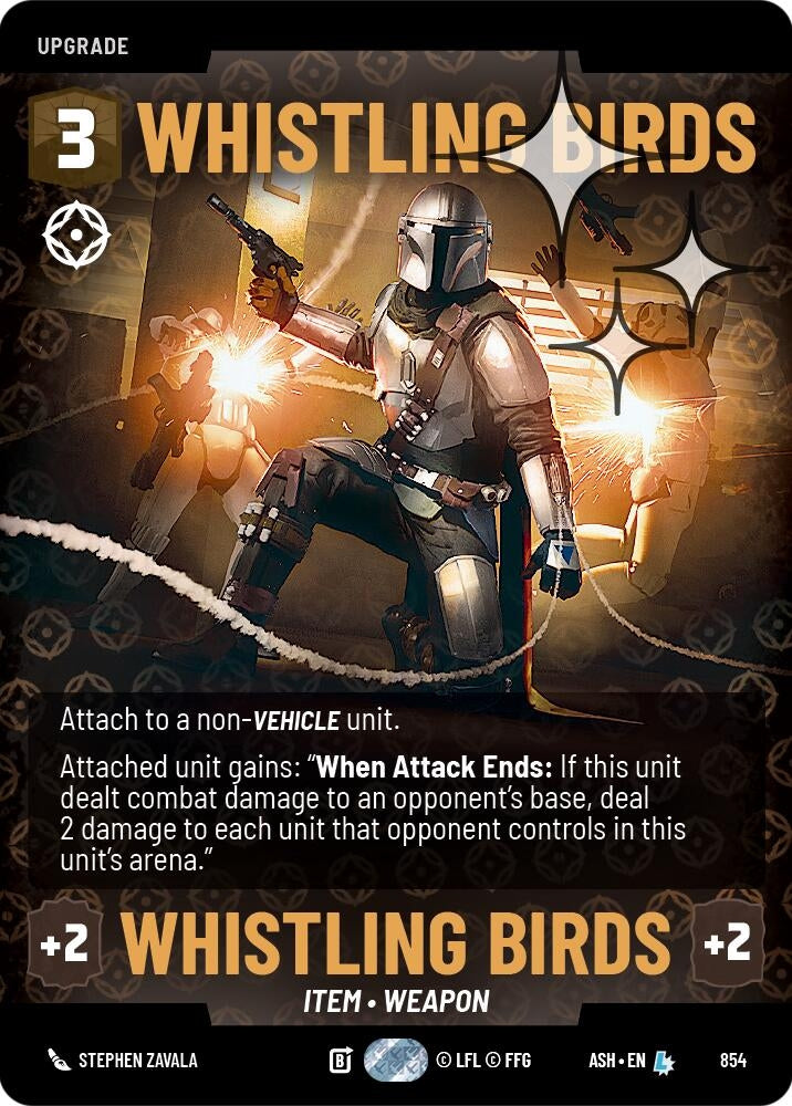 Image for Whistling Birds (Prestige Foil) (854) [Ashes of the Empire] {ASH} - Star Wars: Unlimited