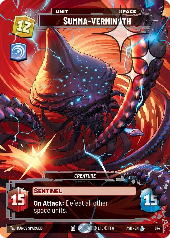 Image for Summa-verminoth (Prestige Foil) (874) [Ashes of the Empire] {ASH} - Star Wars: Unlimited