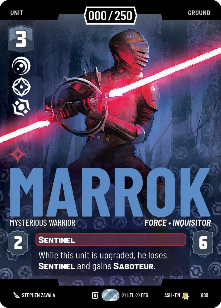 Image for Marrok - Mysterious Warrior (Serialized) (880) [Ashes of the Empire] {ASH} - Star Wars: Unlimited