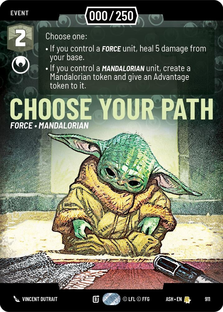 Image for Choose Your Path (Serialized) (911) [Ashes of the Empire] {ASH} - Star Wars: Unlimited