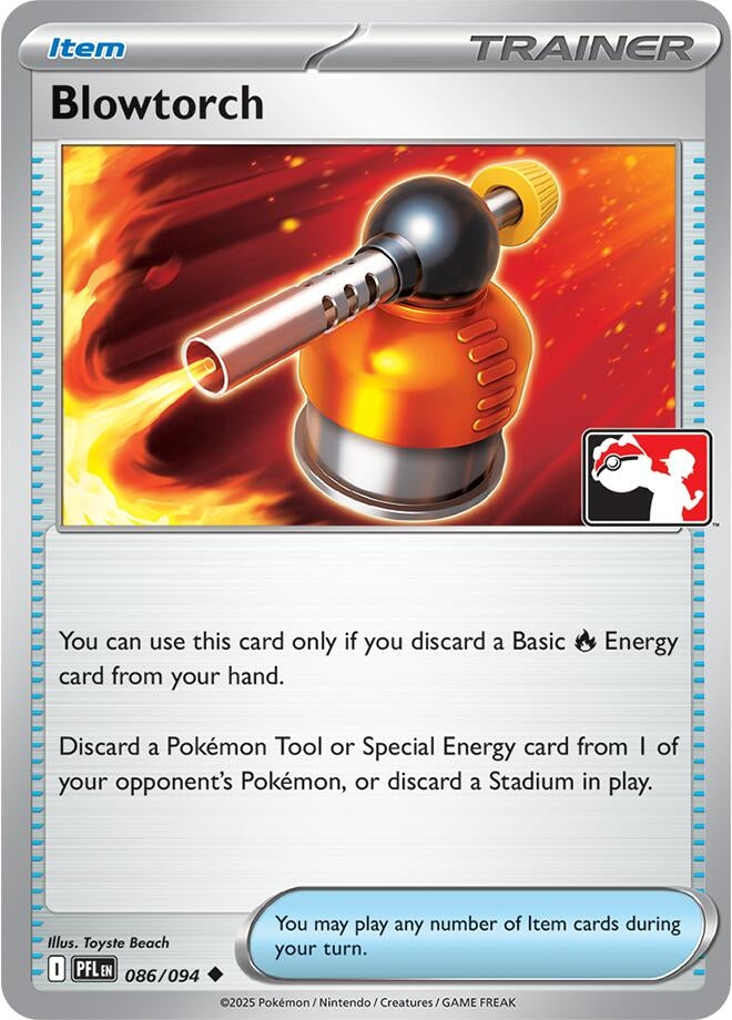 Image for Blowtorch (086/094) [Prize Pack Series Cards] - Pokemon
