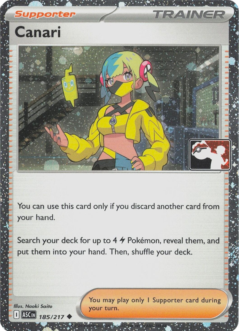 Image for Canari - 185/217 (Cosmos Holo) (185/217) [Prize Pack Series Cards] - Pokemon
